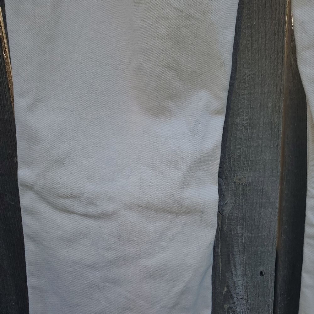 ZARA basic  denim ivory jeans - Picture 11 of 16